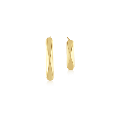 Edie Bar Earrings - Gold