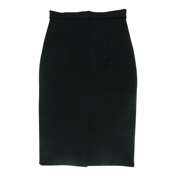 Pencil Skirt with Embroidery